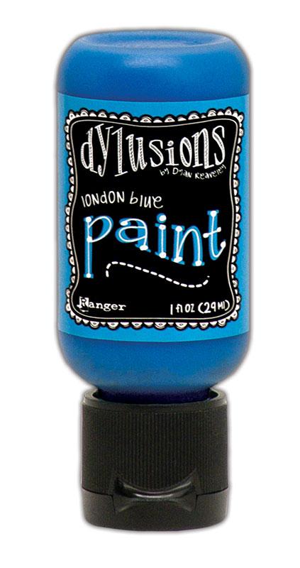 Dylusions Paint Flip Cap London Blue