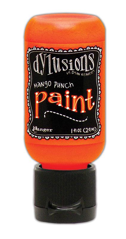 Dylusions Paint Flip Cap Mango Punch