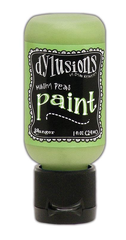 Dylusions Paint Flip Cap Mushy Peas