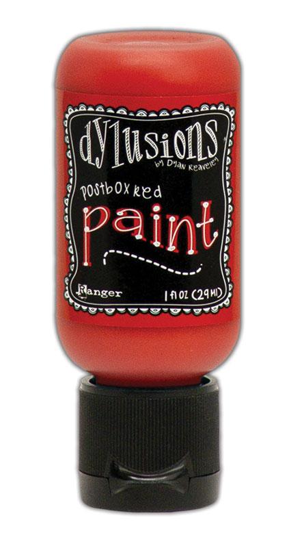 Dylusions Paint Flip Cap Postbox Red