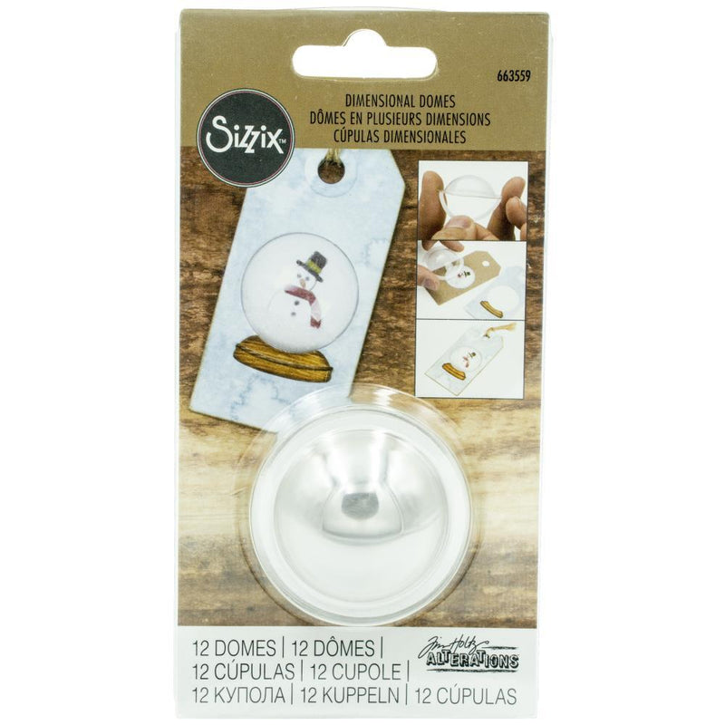 Sizzix Dimensional Domes by Tim Holtz