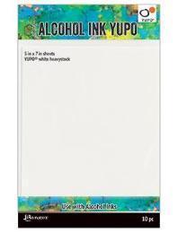 Tim Holtz Alcohol Ink Yupo Heavystock 5x7 10pk