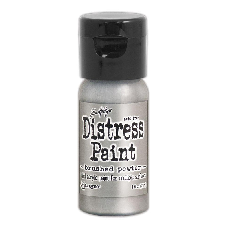 Tim Holtz Distress Paint Brushed Pewter