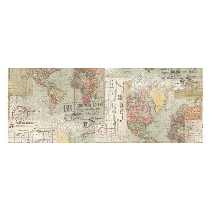 Tim Holtz Idea-ology Collage Paper Travel