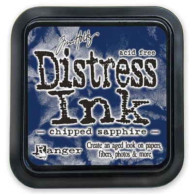 Tim Holtz Distress Ink Pad Chipped Sapphire