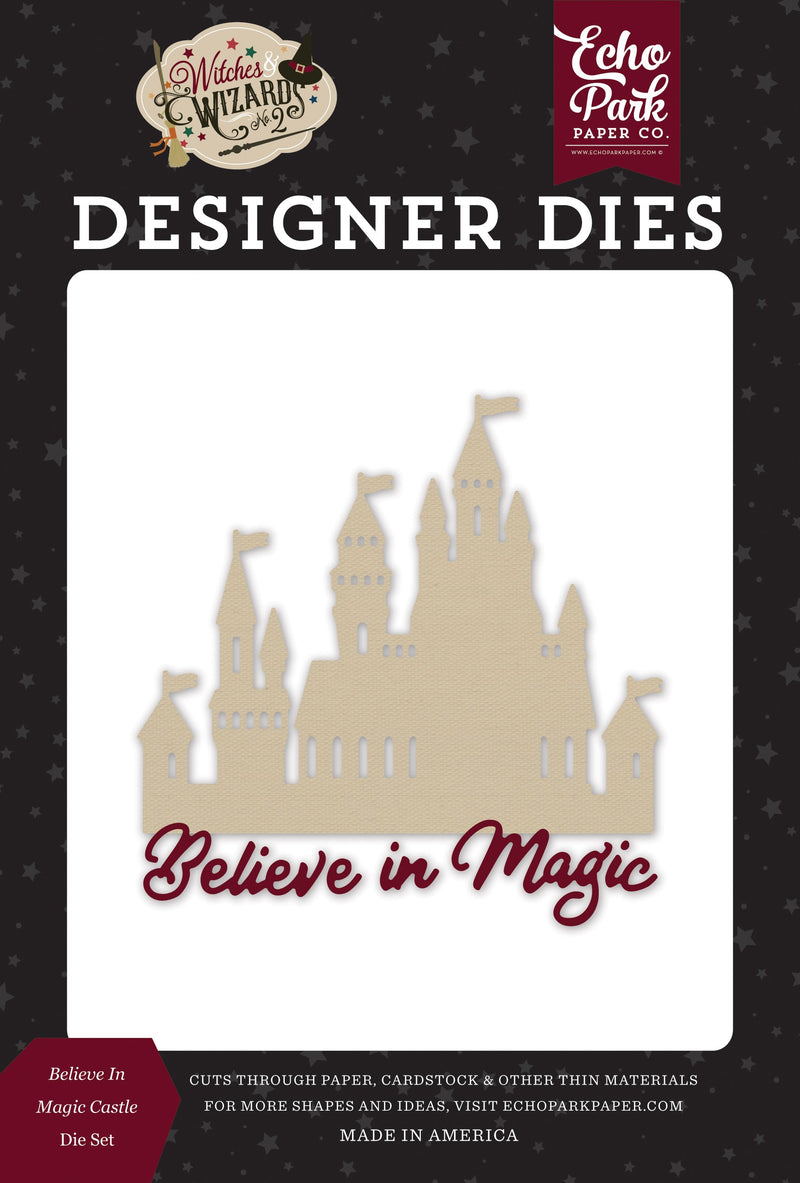 Witches & Wizards No.2 Believe In Magic Castle Die Set