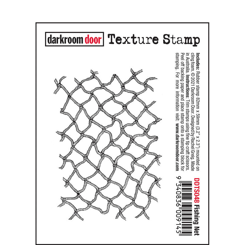 Darkroom Door Texture Stamp Fishing Net