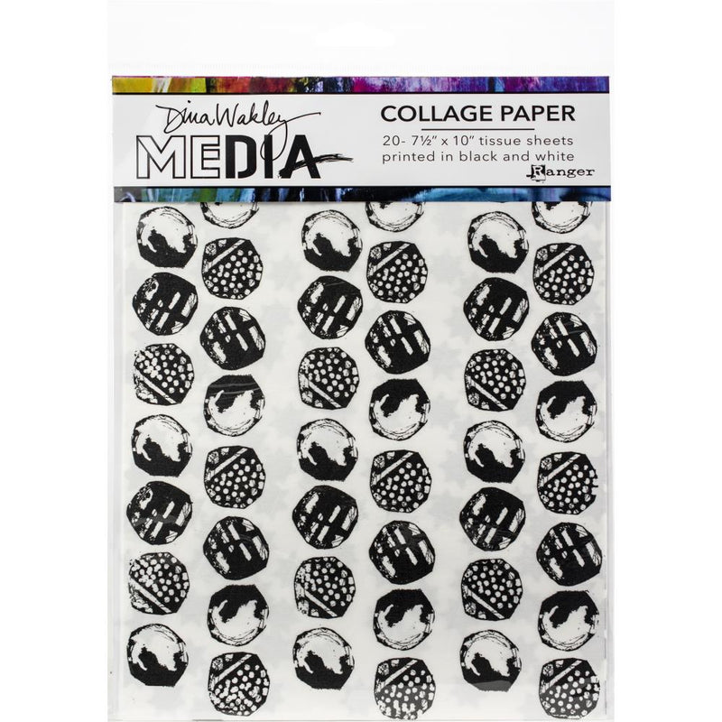 Dina Wakley Collage Paper Backgrounds