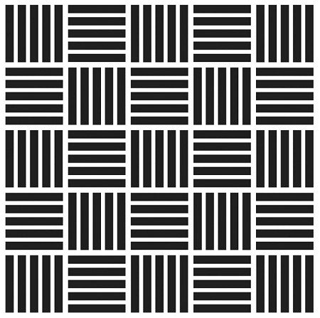 TCW Stencil 12x12 - Mod Checkerboard