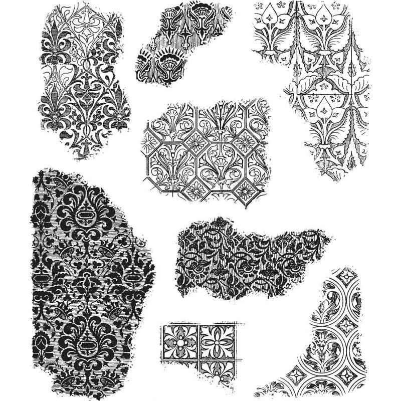 Tim Holtz Cling Stamps Fragments